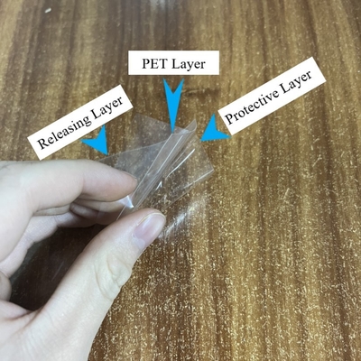 PET Crystal Clear Lamination Film Roll with Protective Layer Self Adhesive Film Roll for Wedding Photos & Decorative Pictures