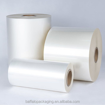 Glossy BOPP Thermal Laminating Film EVA Pre-coated 25 Micron Custom Width and Length Film for Paper Graphic Printed Products