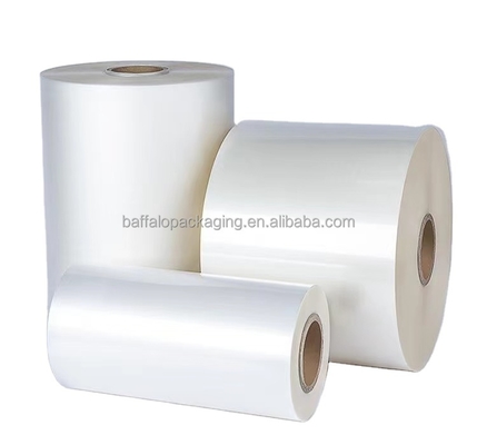 Matte Thermal Laminating BOPP EVA Pre-coated Film Custom Width Thickness 20 Micron for Flexo and Graphic Printing