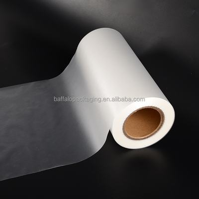 Matte Thermal Laminating BOPP EVA Pre-coated Film Custom Width Thickness 20 Micron for Flexo and Graphic Printing