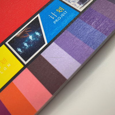 NO Adhesive CPP Starlight Brushed Hairline Finishing Paper Lamination Film for High-end Paper Packaging and Advertising