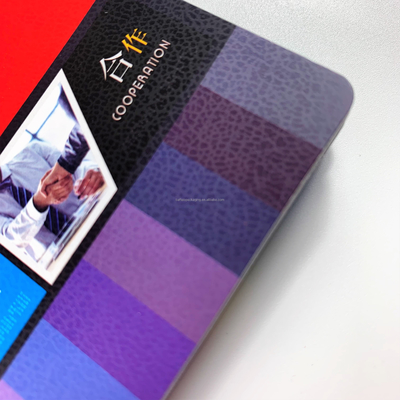 26 Micron Adhesive Coated Leather Texture Embossing BOPP Thermal Lamination Film for High End Paper Bags Boxes Photo Albums