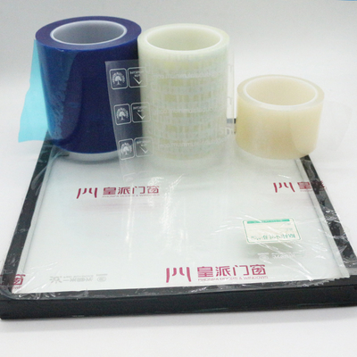 Blue PE Protective Film/Tape for Glass and  Windows Door Frame Stainless Steel & Elevator Protection