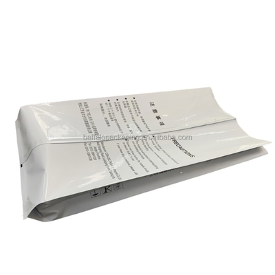 Chemical Plastic Particle Fertilizer Packaging Bags With Side Gusset Aluminum Foil 25 Kg Moisture-proof Heavy Duty Bag