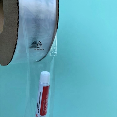 Auto Bag Pre-opened Custom PE Perforated Auto Packaging Bags in Roll with Barcode Printing