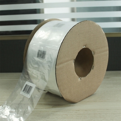 Auto Bag Pre-opened Custom PE Perforated Auto Packaging Bags in Roll with Barcode Printing