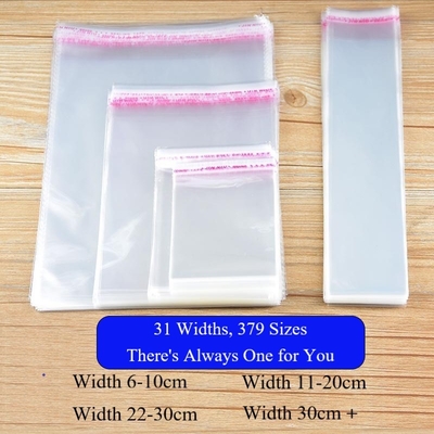 Width 70cm 100pcs/Pack Extra Large Custom Printing Garment Packing Self Sealing Bopp Door-mat Bag Clear Plastic Cellophane Bag