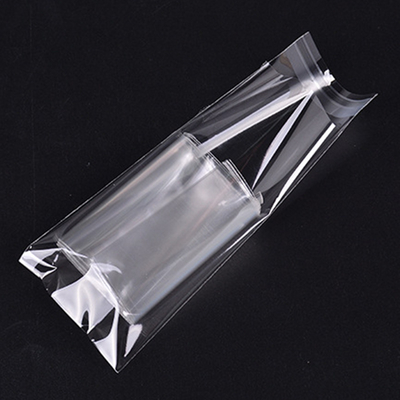 Width 8cm 9 Lengths Thick Cello Bag Long Size Clear Flat Cellophane Bags Thick Durable Cello Plastic Bags