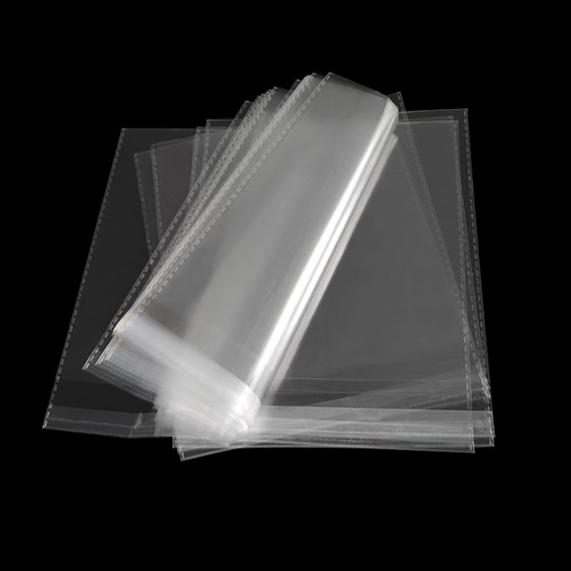 Width 26cm Ready-to-ship and Custom Clear Resealable Self Adhesive Bag Plastic Cellophane Bags Packing Clothing Cello Bags