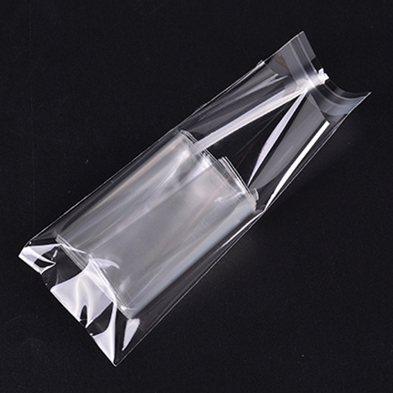 Width 8cm 9 Lengths Thick Cello Bag Long Size Clear Flat Cellophane Bags Thick Durable Cello Plastic Bags